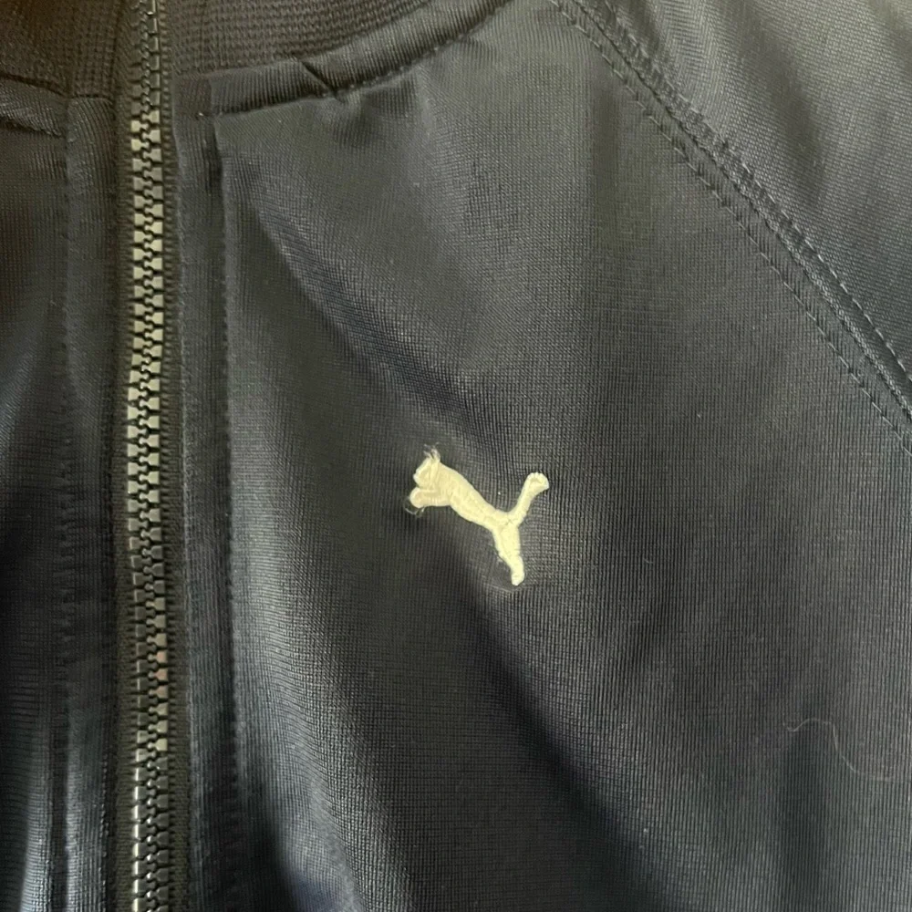 Puma Navy Blue Zip Up Jacket Size 24M